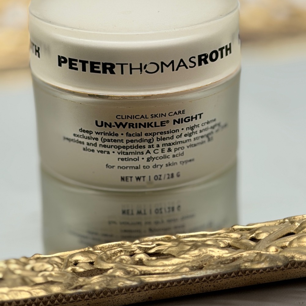 Peter Thomas Roth Un-Wrinkle Night Cream 1oz 28g Retinol Glycolic Peptides